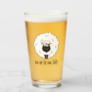 Ooi niet dik ooi pluizig glas