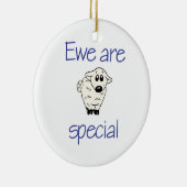 Ooien zijn speciaal keramisch ornament (Rechts)