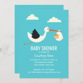 ooievaar aankomst kaart (Voorkant / Achterkant)