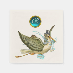 OOIEVAAR BABY JONGEN DOUCHE ONSCHERP EDELSTEEN MON SERVETTEN