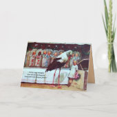 OOIEVAAR BABY SHOWER Nieuwe Baby's Bedankkaart (Achterkant)