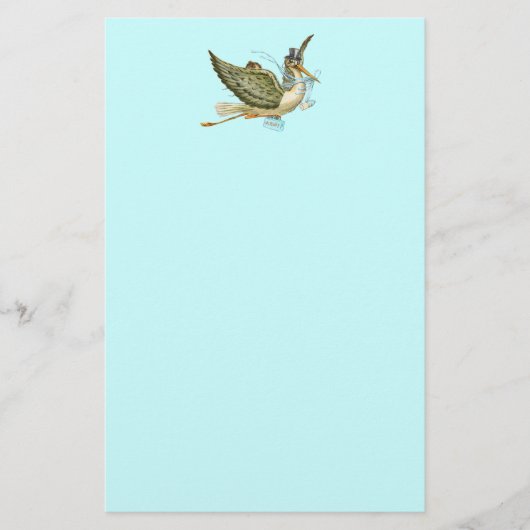 OOIEVAAR BABYSHOWER BRIEFPAPIER (Voorkant)