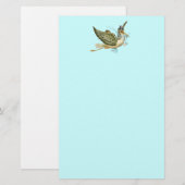 OOIEVAAR BABYSHOWER BRIEFPAPIER (Voorkant / Achterkant)