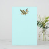 OOIEVAAR BABYSHOWER BRIEFPAPIER (Staand voorkant)