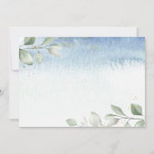 Ooievaar Babyshower Brievenbus Kaart (Achterkant)