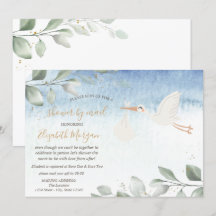 Ooievaar Bezorging Virtuele Baby Shower Per Post