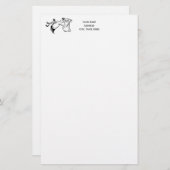  ooievaar die een Baby levert #1 Briefpapier (Voorkant / Achterkant)