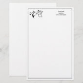  ooievaar die een Baby levert #1 Briefpapier (Voorkant / Achterkant)