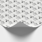  ooievaar die een Baby levert #1 Cadeaupapier (Hoek)