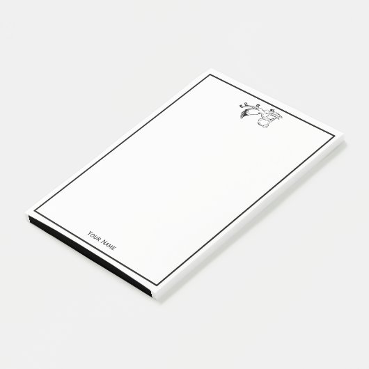  ooievaar die een Baby levert #1 Post-it® Notes (Schuin)