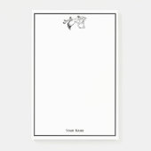  ooievaar die een Baby levert #1 Post-it® Notes (Voorkant)