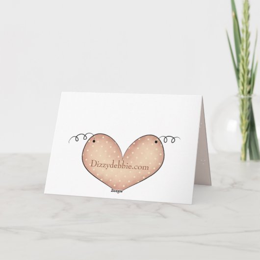 Ooievaar draagt nieuw baby meisje Wenskaart Kaart (Achterkant)