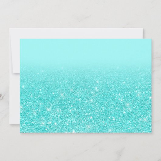 Ooievaar glitter tas illustratie baby jongen douch kaart (Achterkant)