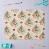 OOIEVAAR MEISJE BABY SHOWER ROZE EDELSTENEN TISSUEPAPIER (Craft)