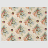 OOIEVAAR MEISJE BABY SHOWER ROZE EDELSTENEN TISSUEPAPIER (Voorkant)