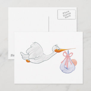 Ooievaar merchandise briefkaart