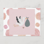 Ooievaar merchandise briefkaart (Voorkant)