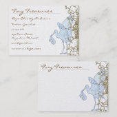  ooievaar met Baby Swirl Design Visitekaartje (Voorkant / Achterkant)