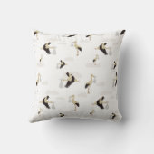 Ooievaar Nieuwgeboren Baby Jongen Meisje Patroon Kussen (Achterkant)