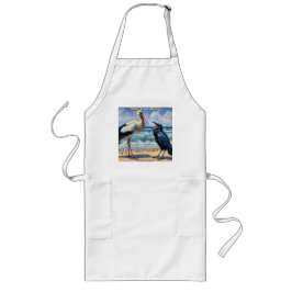 Ooievaar Raafgek – Strandvogel Gebabbel Lang Schort