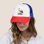 Ooievaar Trucker Pet (In situ)