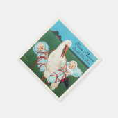 OOIEVAAR TWEELING BABY JONGEN DOUCHE SERVETTEN (Hoek)