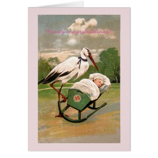  ooievaar voor meisje met kraakbedekking (Voorkant)