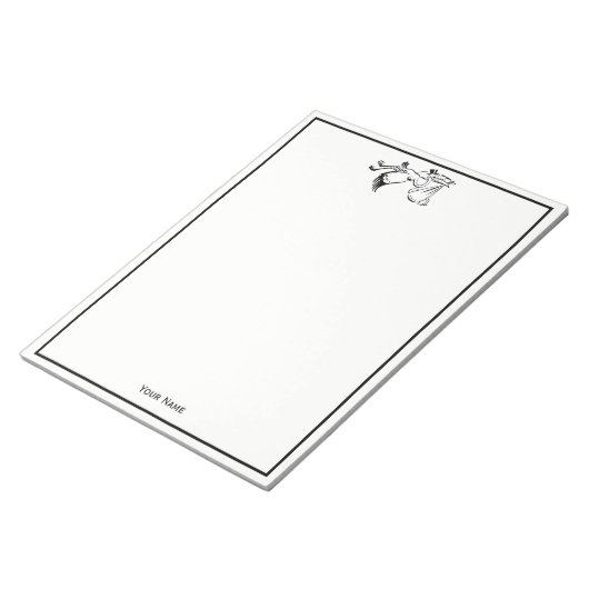 ooievaars #1 notitieblok (Schuin)