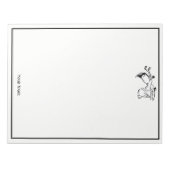 ooievaars #1 notitieblok (Voorkant)