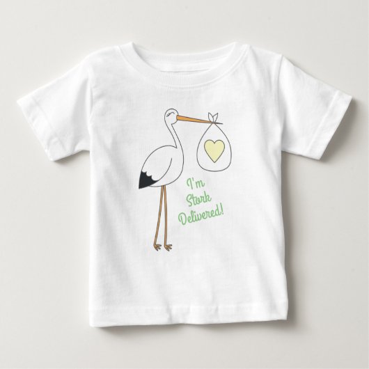 ooievaars Baby shower veer (Voorkant)