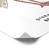 ooievaars poster (Hoek)