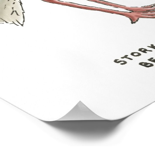 ooievaars poster (Hoek)