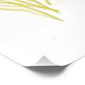 Ooievaars uit een luchtspiegeling foto afdruk (Hoek)