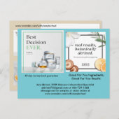 OOIT briefkaart Skincare (Voorkant / Achterkant)