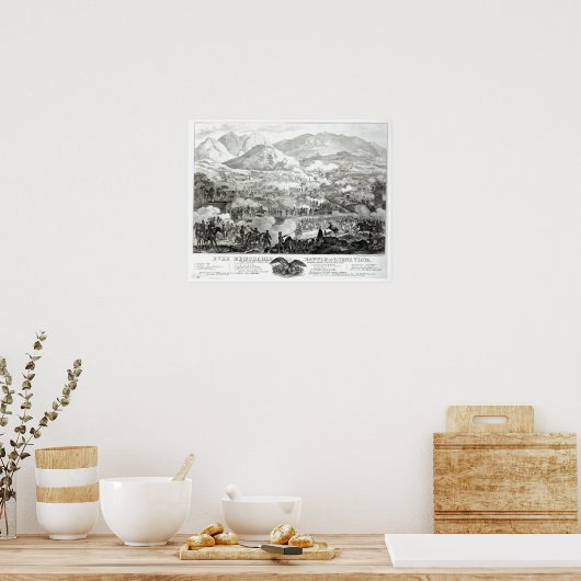 Ooit denkbare strijd om Buena Vista Poster (Keuken)