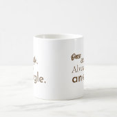 Ooit een adelaar, altijd een adelaar. Bruin Motiva Koffiemok (Center)