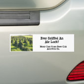 Ooit een luchtsluis gesnifferd? bumpersticker (Op auto)