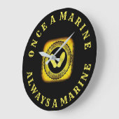 Ooit een marinier altijd een marinier grote klok (Hoek)