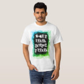 Ooit een rebel, altijd een rebelblauw groen t-shirt (Voorkant volledig)