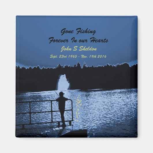 Ooit Gevist in ons hart, herdenking Magneet (Voorkant)