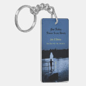 Ooit Gevist in ons hart, herdenkingskaart Sleutelhanger (Voorkant Links)