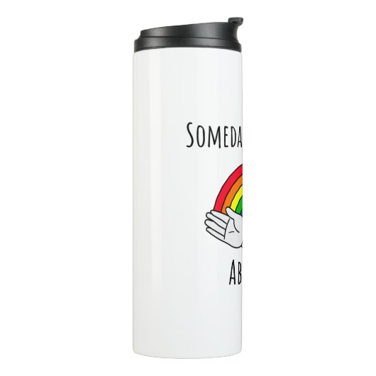 Ooit goed lachen over dit thermosbeker (Gedraaid links)