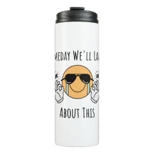 Ooit goed lachen over dit thermosbeker