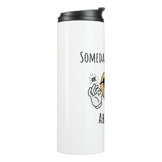 Ooit goed lachen over dit thermosbeker (Gedraaid links)