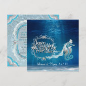 Ooit na de uitnodiging voor zeepaarden (Voorkant / Achterkant)