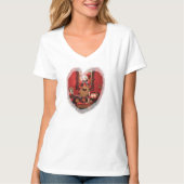 Ooit na high-lizzie Hearts T-Shirt (Voorkant)