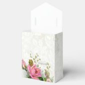 Ooit na  roze Rozen Bedankdoosjes (Geopend)