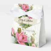 Ooit na  roze Rozen Bedankdoosjes (Voorkant Zijde)