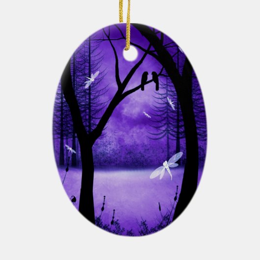 Ooit na versiering keramisch ornament (Achterkant)