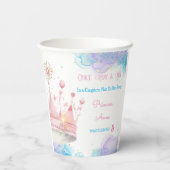 Ooit, Prinses Verjaardag Papieren Bekers (Achterkant)
